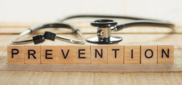 prevention spelled out in tiles