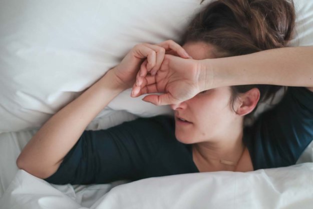 a woman going through Alcohol Withdrawal Symptoms