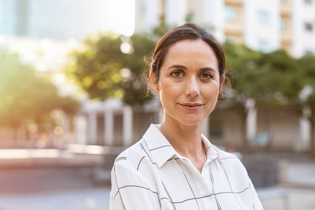 a woman happy that she is helping her friend in her overcoming codependency